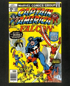 Captain America #218 Iron Man Appearance!