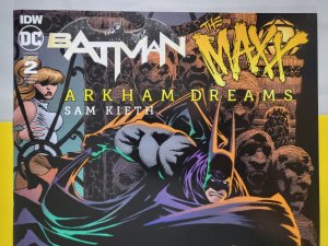 Batman The Maxx Arkham Dreams #2 Kelley Jones 1:10 Variant 2018 IDW Sam Keith