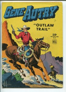 GENE AUTRY FOUR COLOR #83 1945-DELL-TILL GOODAN ART-vg/fn