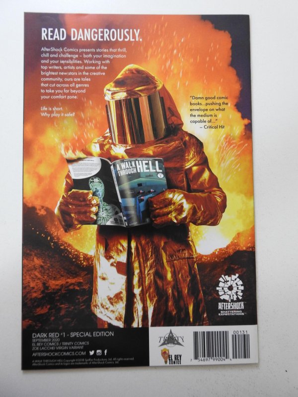 Dark Red #1 Special Edition- Zoe Lacchei Virgin Variant Cover (2020)