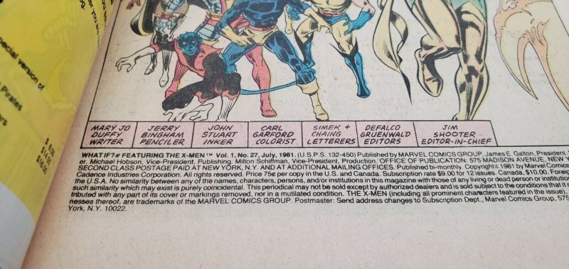 What If...? #27 Phoenix Had Not Died? Newstand!! VF+ (1981)