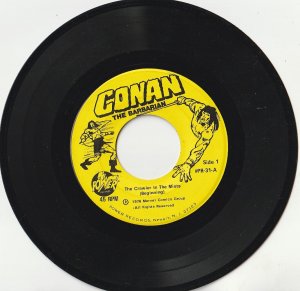 Conan The Barbarian -  Crawler in the Midsts(Power Records)