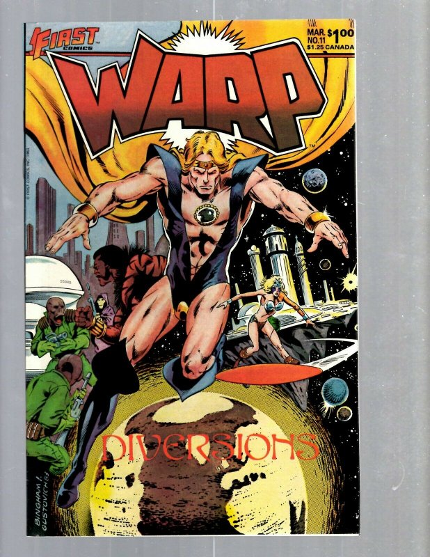 12 First Comics Warp #1 2 3 4 5 6 7 8 9 10 11 12 GK50