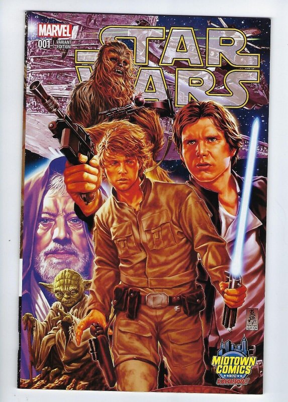 ?Star Wars #1 Mark Brooks Store Exclusive Variant Set (2015)?