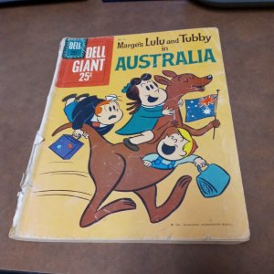 Dell Giant #42 Marge's LuLu & Tubby in Australia 1961, Dell Silver Age Cartoon