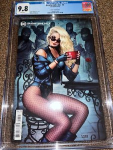 Deathstroke Inc 5 (2022), Nathan Szerdy Black Canary 1:25 Variant CGC Graded 9.8