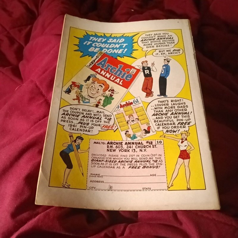 Archie's Mad House #7 1960-Betty & Veronica-Rock 'n 'Roll issue