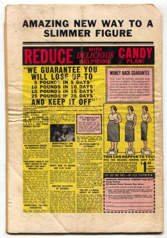 Battle #33 1954- Atlas Korean War comic G/VG