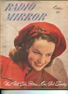 Radio Mirror-Janet Waldo-Gene Autry-Kate Smith-Ted Malone-Oct-1946