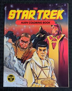 1986 THE STAR TREK Alien Coloring Book FN+ 6.5 Wanderer