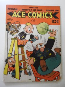 Ace Comics #17 GD- Condition moisture stain, mold