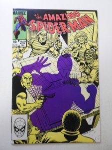 The Amazing Spider-Man #247 (1983) FN Condition! stain bc