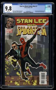 Stan Lee Meets Spider-man (2006) #1 CGC NM/M 9.8 White Pages