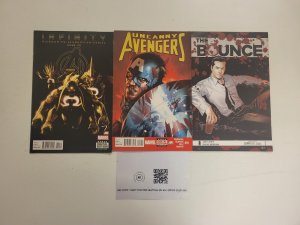 3 Image Marvel Comics #9 The Bounce + #15 Uncanny Avengers + #20 Infinity 1 TJ26