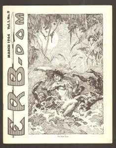 1964 ERB-Dom #9 - Edgar Rice Burroughs - Tarzan Fanzine w/ Inerts VF+ WH