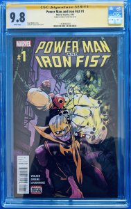 Power Man and Iron Fist #1 (2016) Signed! CGC 9.8