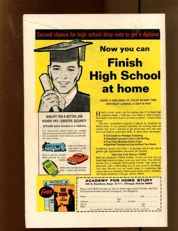 Daredevil #54 - Gene Colan Cover Art! (6.5) 1969