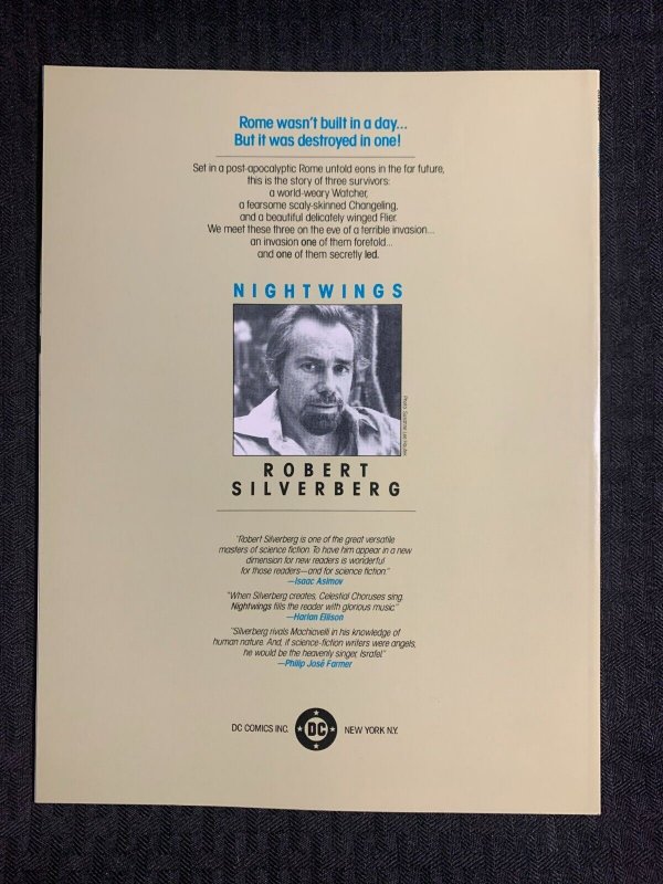 1985 NIGHTWINGS Robert Silverberg VF 8.0 DC Comics Graphic Novel #2 Gene Colan