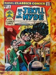 Marvel Classics Comics #1 (1976)  - Dr Jekyll & Mr. Hyde! VF-