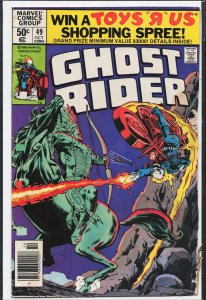 Ghost Rider #49 (1980) Ghost Rider