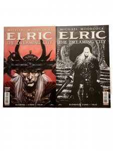 Elric The Dreaming City #2 Cover A & C Set Michael Moorcock Subic Brunner Titan