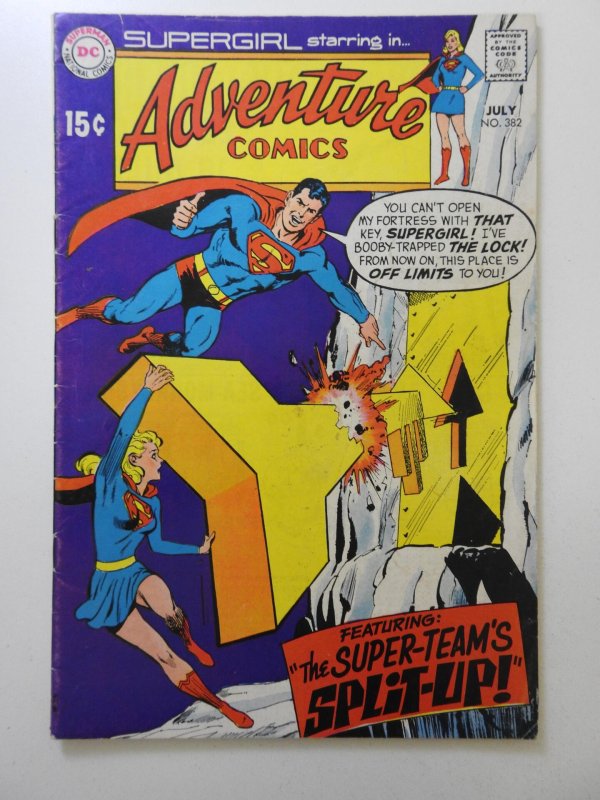 Adventure Comics #382 (1969) Sharp VG+ Condition!