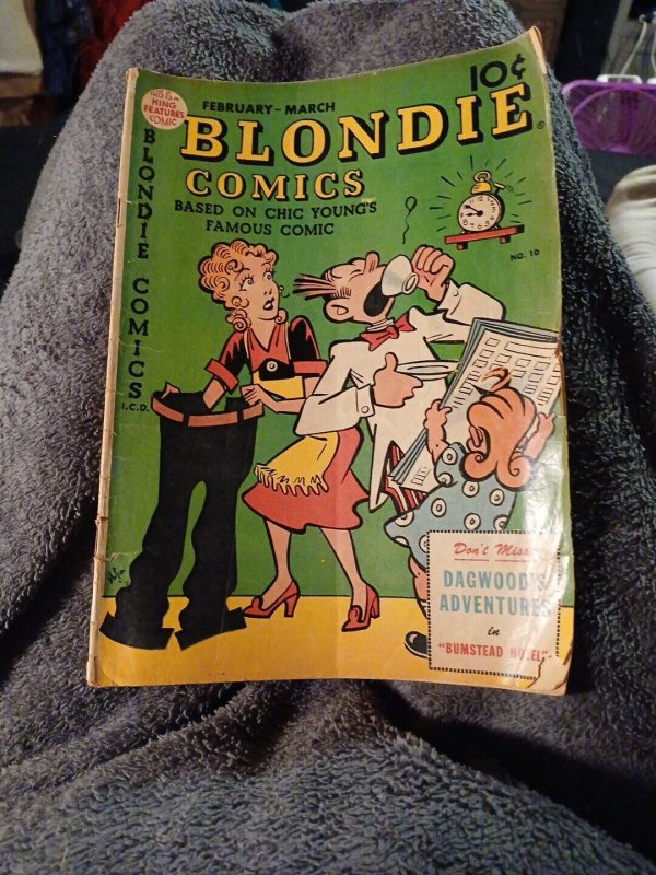 Blondie #10 1949-David McKay-Dagwood appears-Chic Young's famous comic