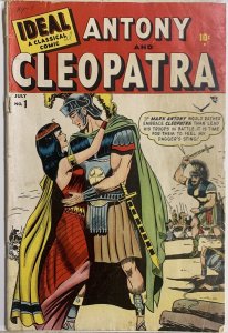 Ideal Comics #1 (1948) - Anthony and Cleopatra Cover | Gd - Complete and intact