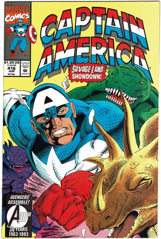 Captain America #416  NM