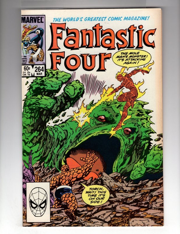 Fantastic Four #264 (1984) John Byrne Story & Art!   / MC#54