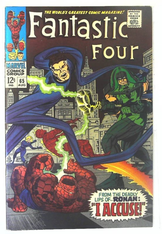 Fantastic Four (1961 series)  #65, VF (Actual scan)