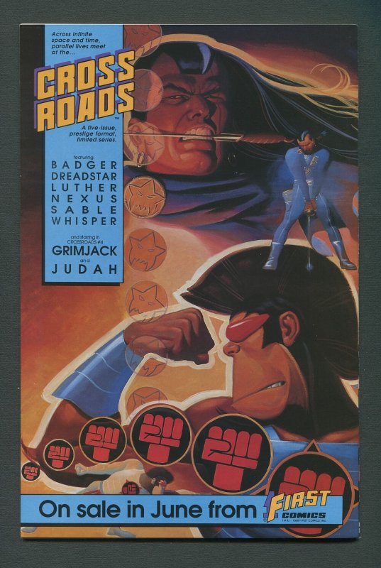 Grim Jack #51  /  9.0 VFN/NM  October  1988