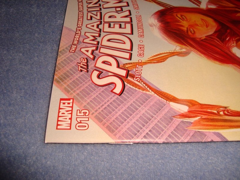 AMAZING SPIDER-MAN # 15 (2016) 1st PRINTING - MARY JANE AS THE IRON SPIDER