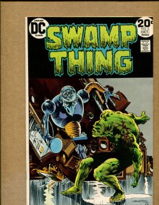 Swamp Thing #6 - A Clockwork Horror - 1973 (Grade 9.2) WH