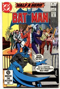 BATMAN #346 1982 - DC - comic book - Two-Face