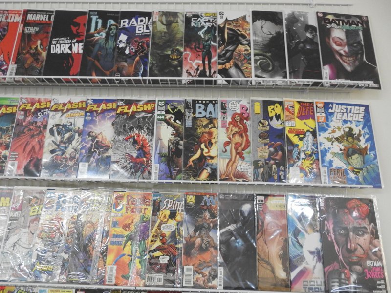 Huge Lot 150+ Comics W/ Flash, Spider-Man, Batman+ Avg VF Condition!