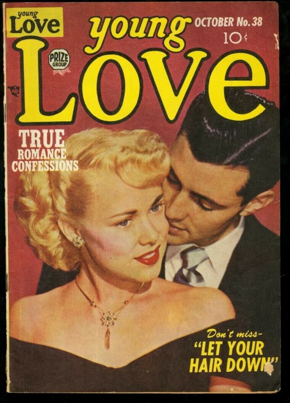 YOUNG LOVE #38-PHOTO COVER-SIMON AND KIRBY LAYOUTS G-