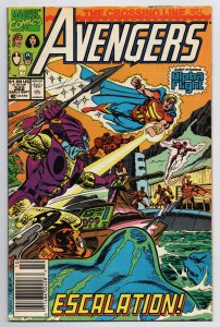 Avengers #322 Alpha Flight | Atlanteans (Marvel, 1990) VG