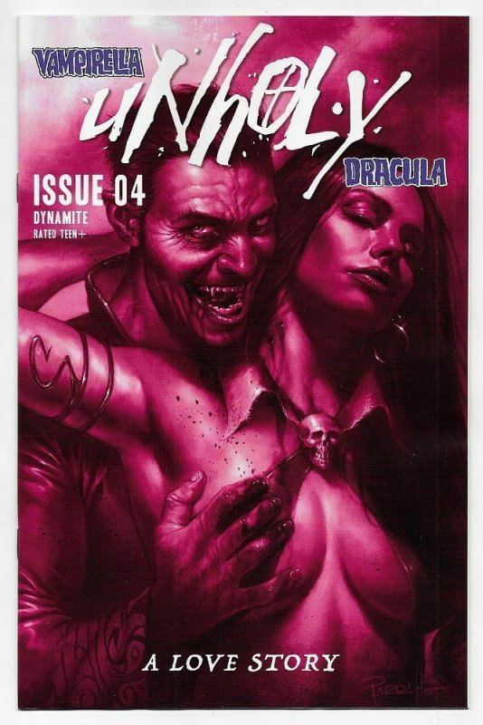 Vampirella Dracula Unholy #4 Cvr F Parrillo 1:10 Tint Variant (2022) NM