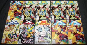 X-FACTOR COPPER AGE COMIC LOT 127PC (VF-NM) + ANNUALS 1-8