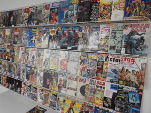 Huge Lot 100 Magazines W/ Conan, Mad, Dragon, +More! Avg VG/FN Condition!