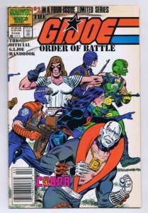 GI Joe Order of Battle #3 ORIGINAL Vintage 1987 Marvel Comics 
