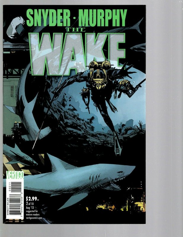 Lot of 12 Comics Wake # 1 2 3 4 5 6 Wytches # 1 2 3 4 5 6 Image Vertigo WB3