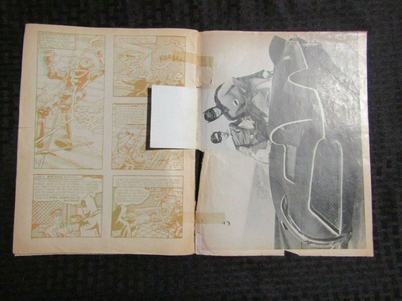 1966 3-D BATMAN ADVENTURES Magazine #nn GD- 1.8 NO Glasses 