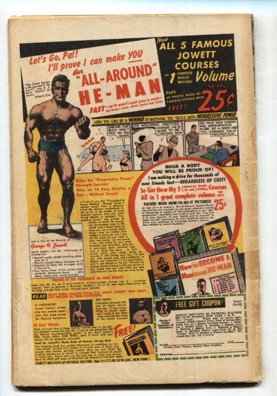 Jungle Comics #113 1949- Fiction House Kaanga- Wambi Vg-