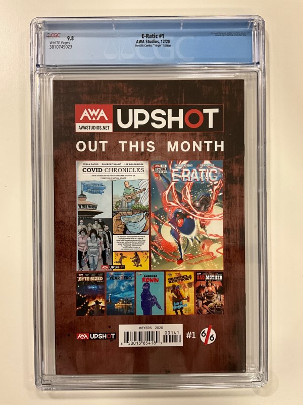 E-Ratic #1 616 Comics Virgin Edition CGC 9.8