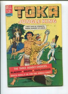 TOKA JUNGLE KING #6 (6.5) THE TERRIBLE CHOICE! 1966