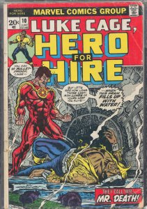 Hero for Hire #10 (1973) Luke Cage