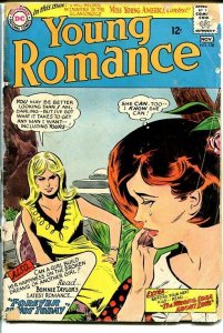 YOUNG ROMANCE #138 1965-DC ROMANCE-CRYING CVR FR