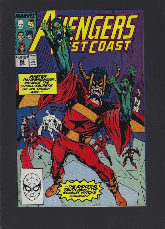 Avengers West Coast #52 (1989)